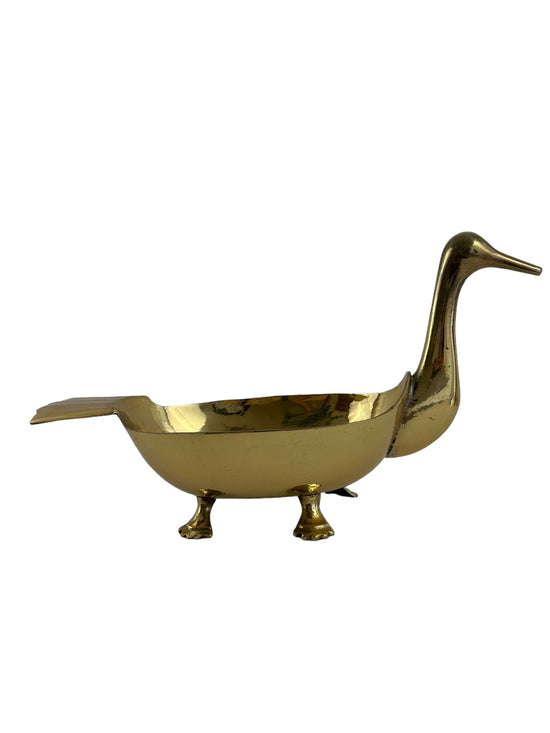 Brass Duck Bowl/Planter