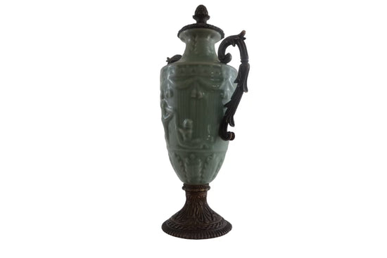 Decorative French Style Ceramic Urn