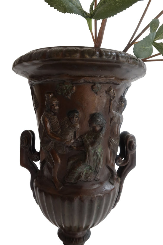 Solid Bronze Medici Style Italian Urn