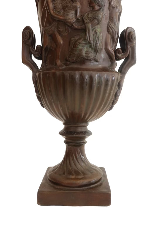 Solid Bronze Medici Style Italian Urn