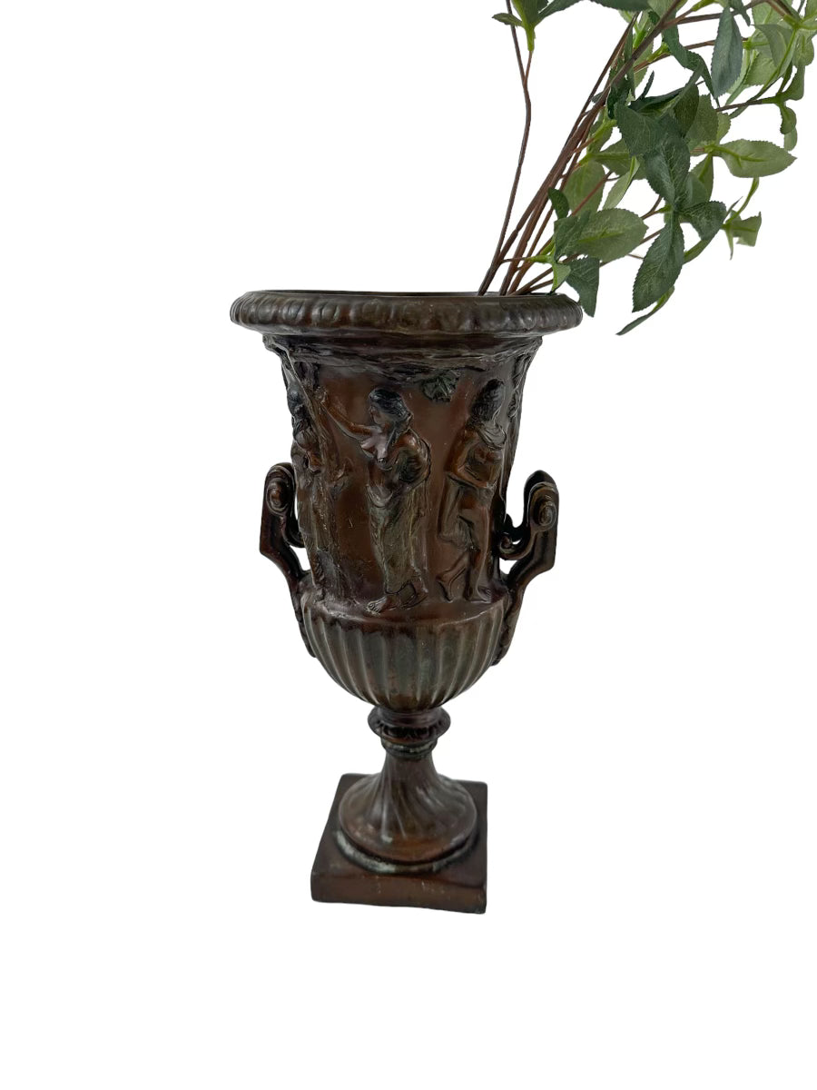 Solid Bronze Medici Style Italian Urn